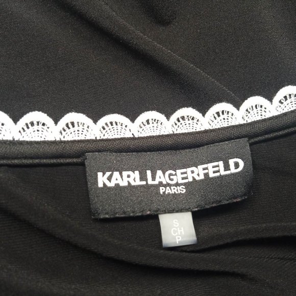 Karl Lagerfeld Sleeveless Lace Top, Size US S - Picture 10 of 12